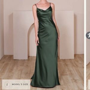 Revelry Skye Satin Dress